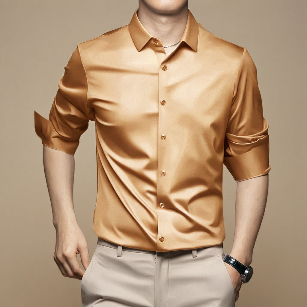 Esmaeel - Komfortables, knitterfreies Poloshirt