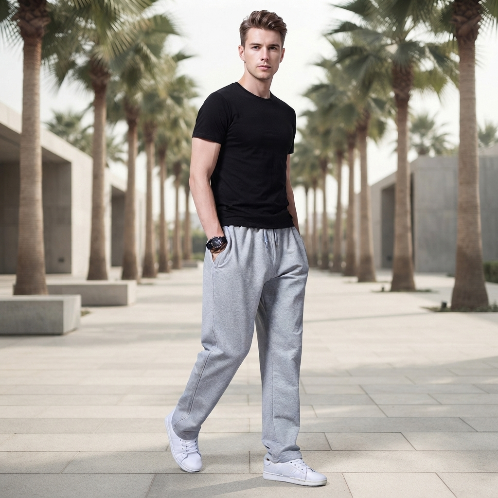 Aldrine - Bequeme Hose im entspannten Stil