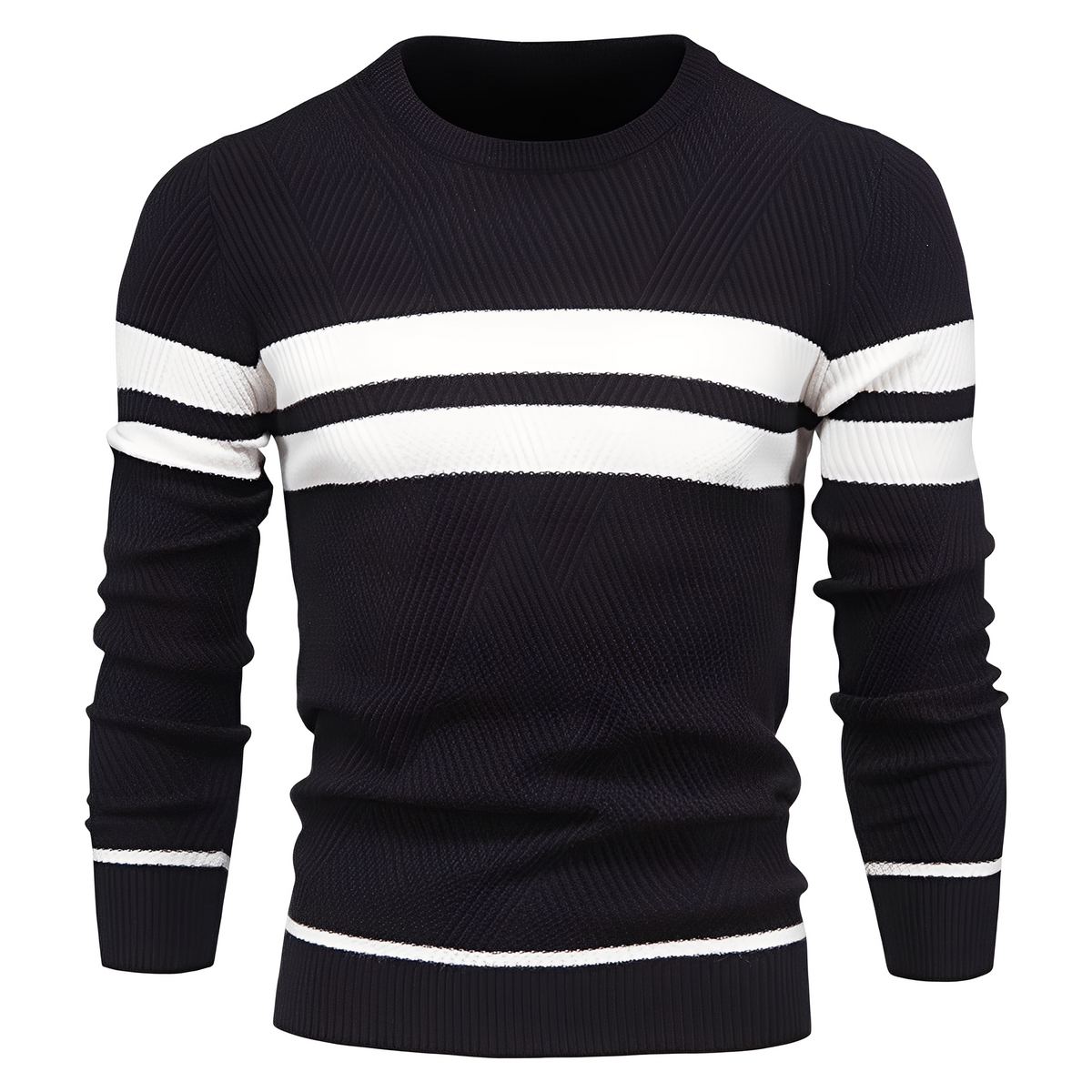 Anthony - Komfortabler und angenehmer Pullover mit Rundhals
