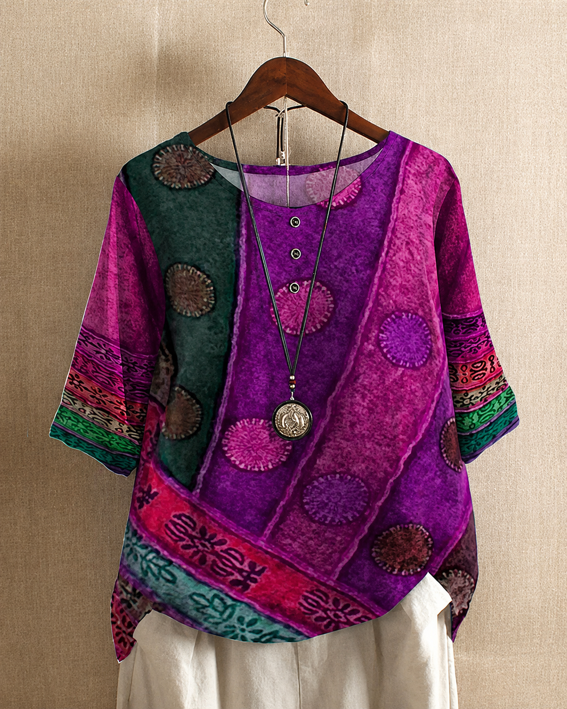Ferlisha - Luftige, elegante Bluse