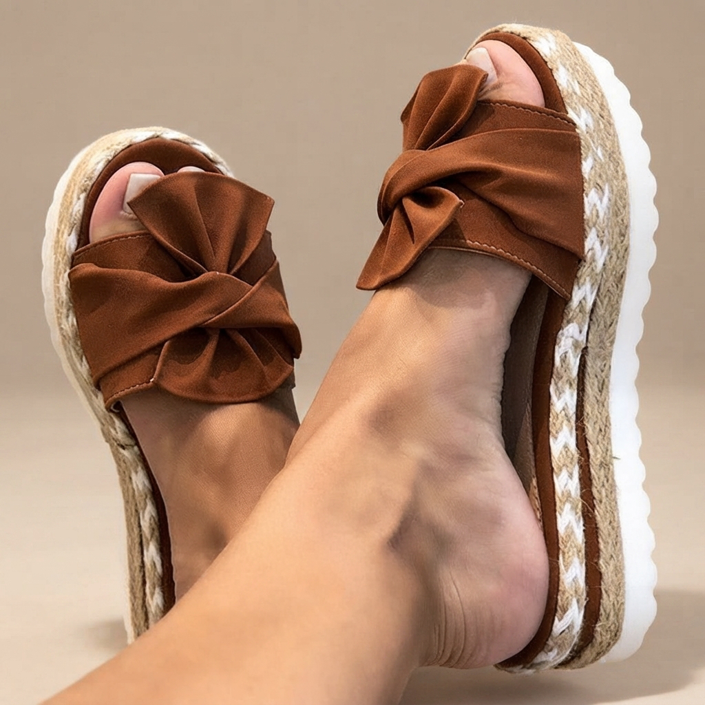 Claudia - Schicke Sandalen mit Schleifen