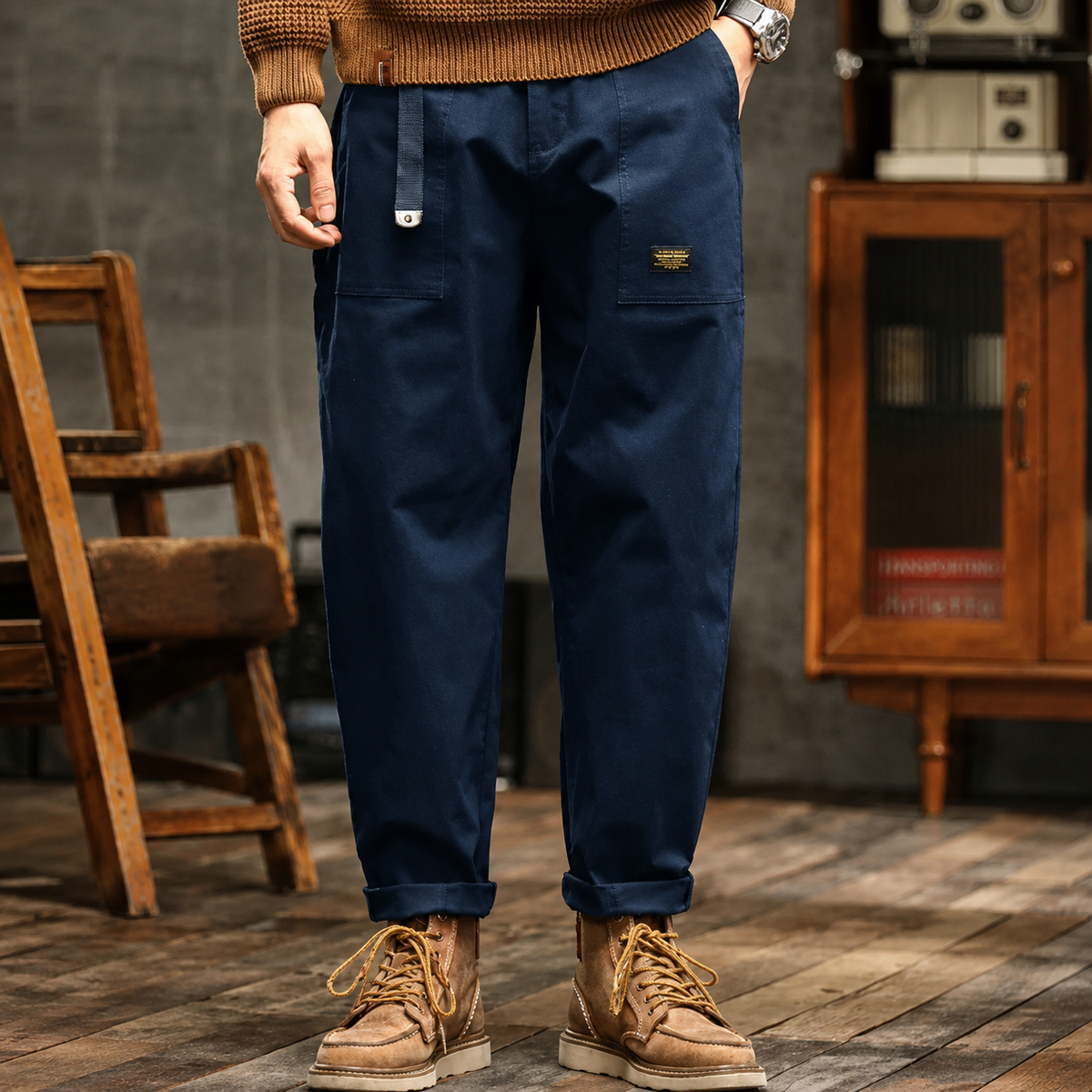 Clyde - Breite Retro-Hosen