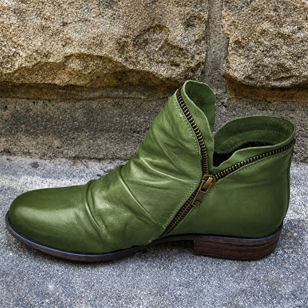 Julie - Stilvolle Stiefeletten mit Reißverschluss