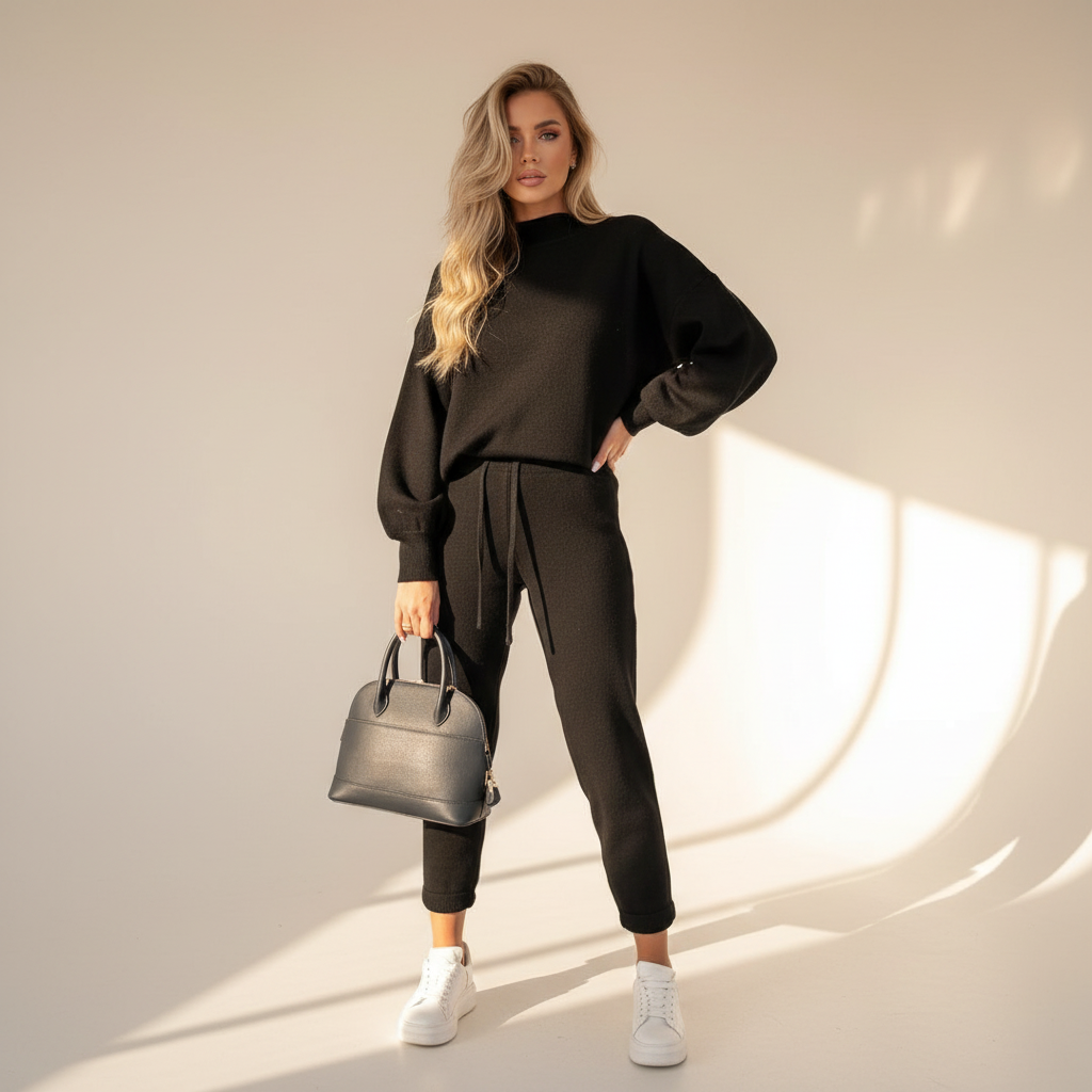 Gwenette - Komfortables und Entspanntes Hosen-Set
