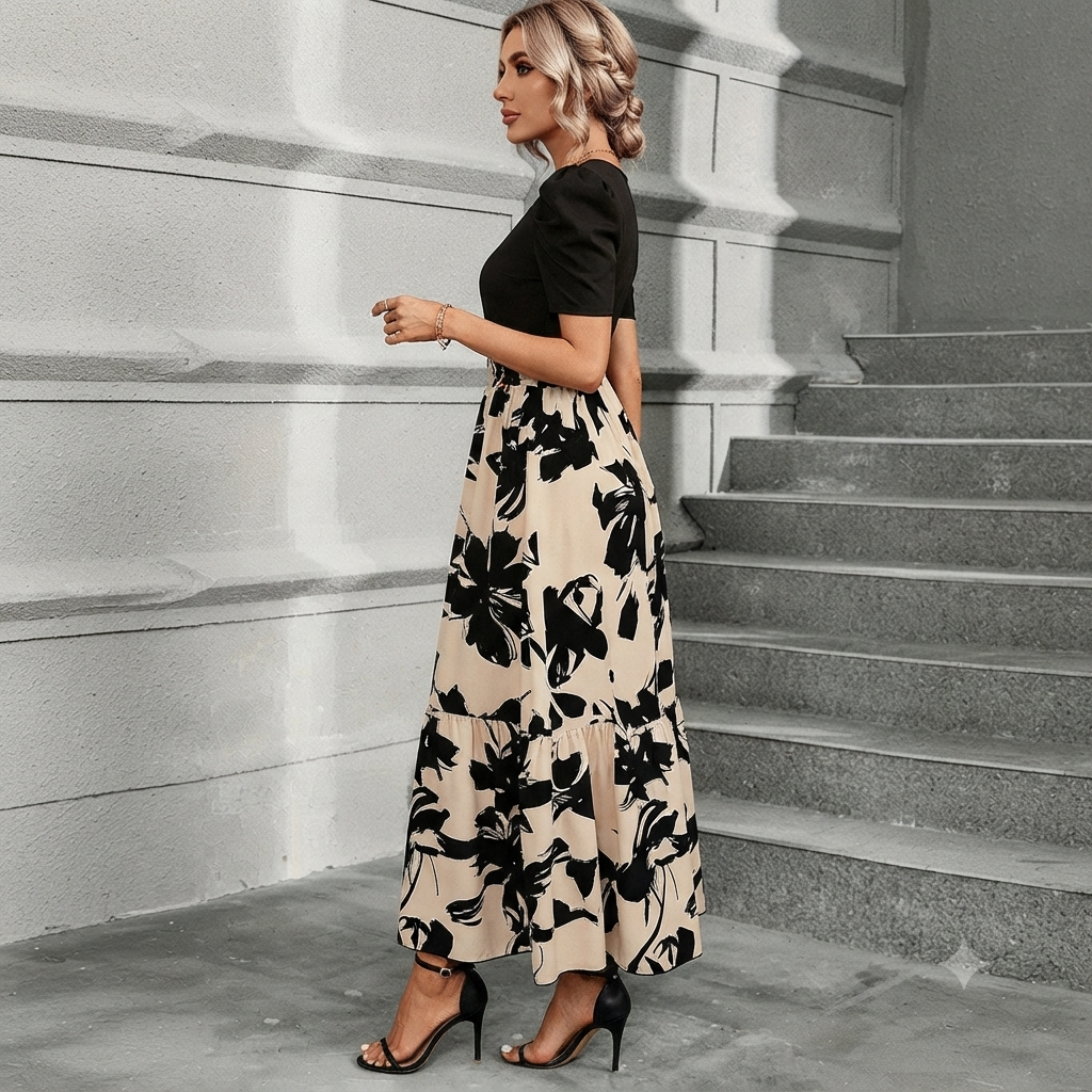 Astrid - Elegantes Blumenkleid