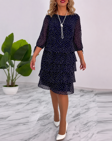 Bezia - Stilvolles Midi-Kleid mit Lagen