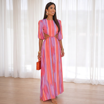 Anja - Stilvolles Kleid mit offenem Rücken