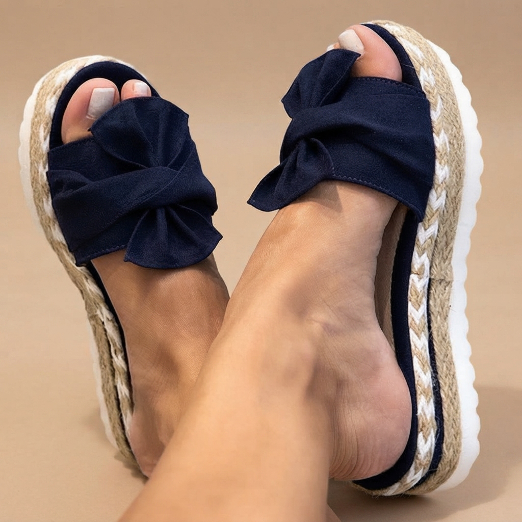 Claudia - Schicke Sandalen mit Schleifen