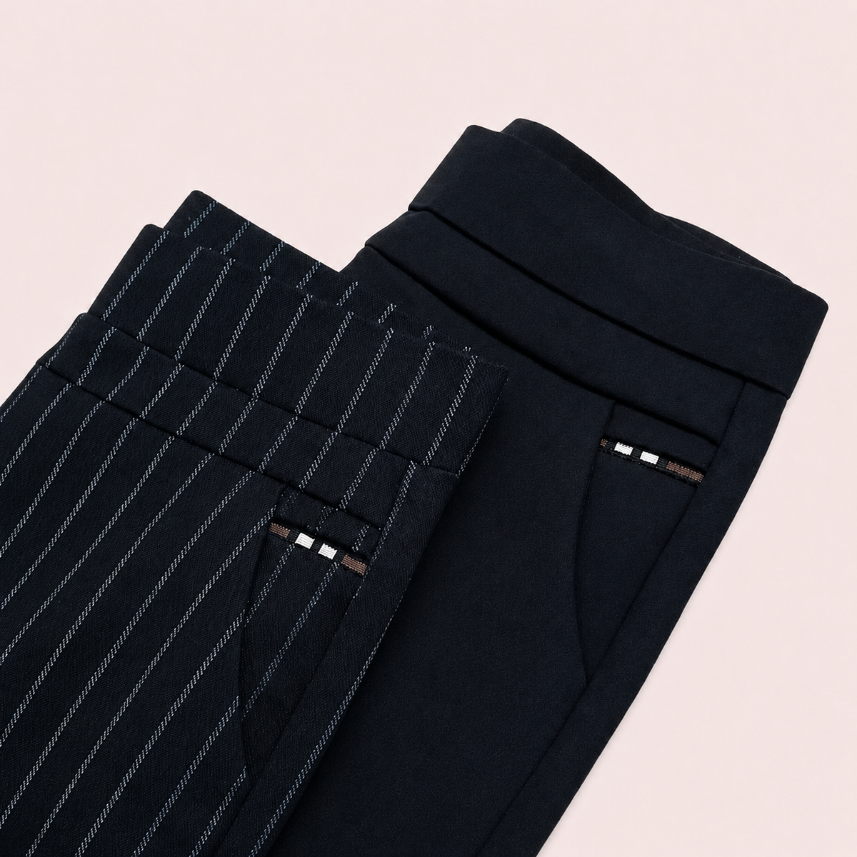 Marga - Hose mit flexiblem Bund und geradem Schnitt