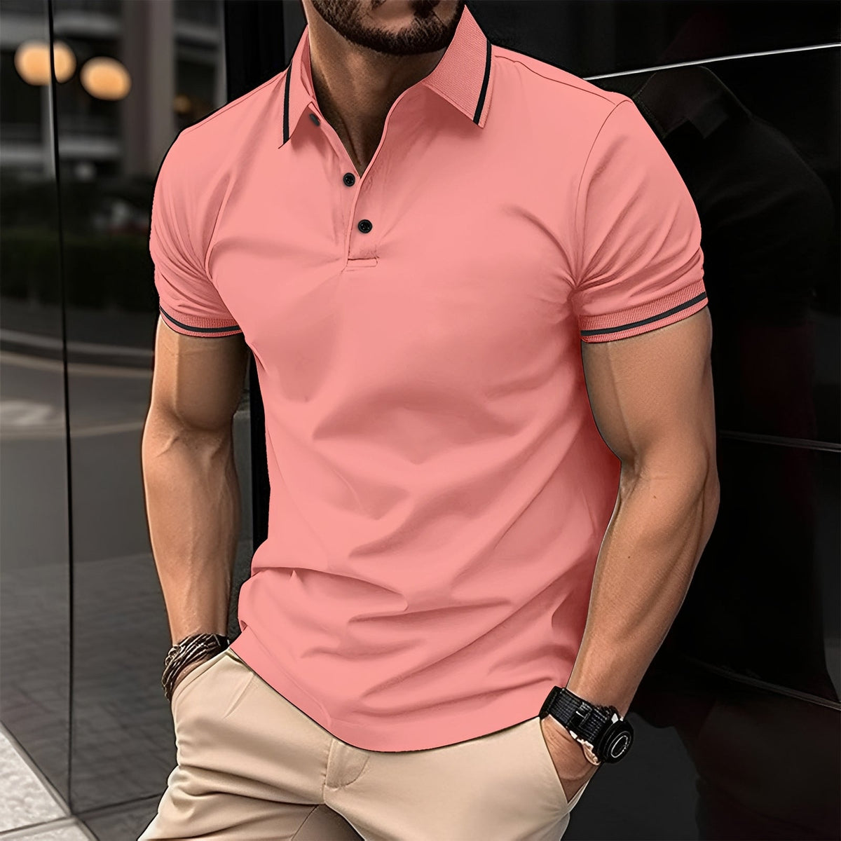 Frank - Elegantes Polohemd mit Reverskragen