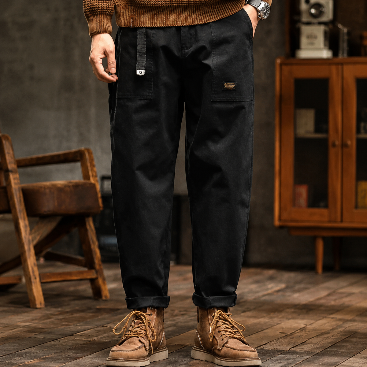 Clyde - Breite Retro-Hosen