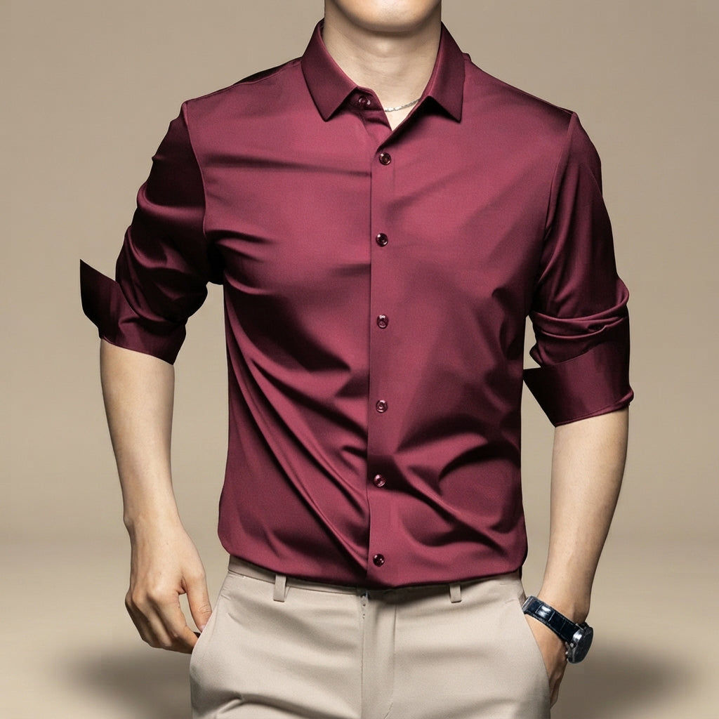 Esmaeel - Komfortables, knitterfreies Poloshirt