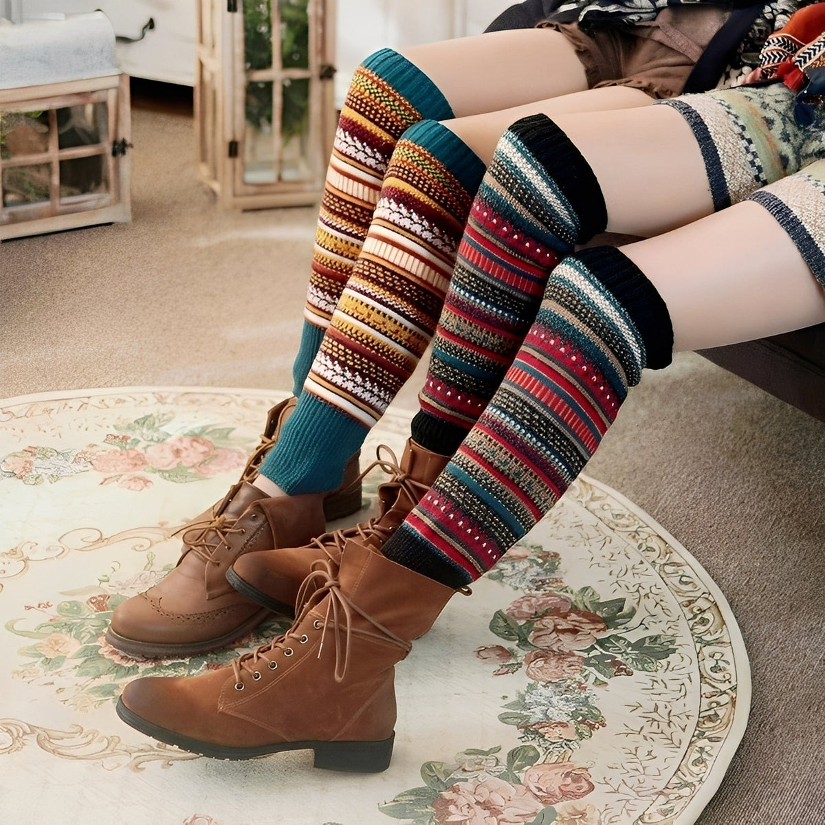Suzanna - Elegante und weiche Socken