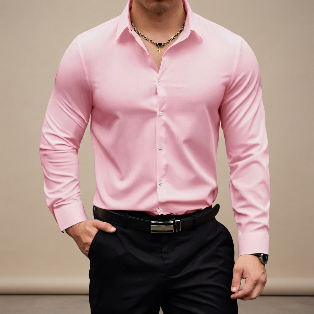 Percy - Komfortables Poloshirt mit langen Ärmeln