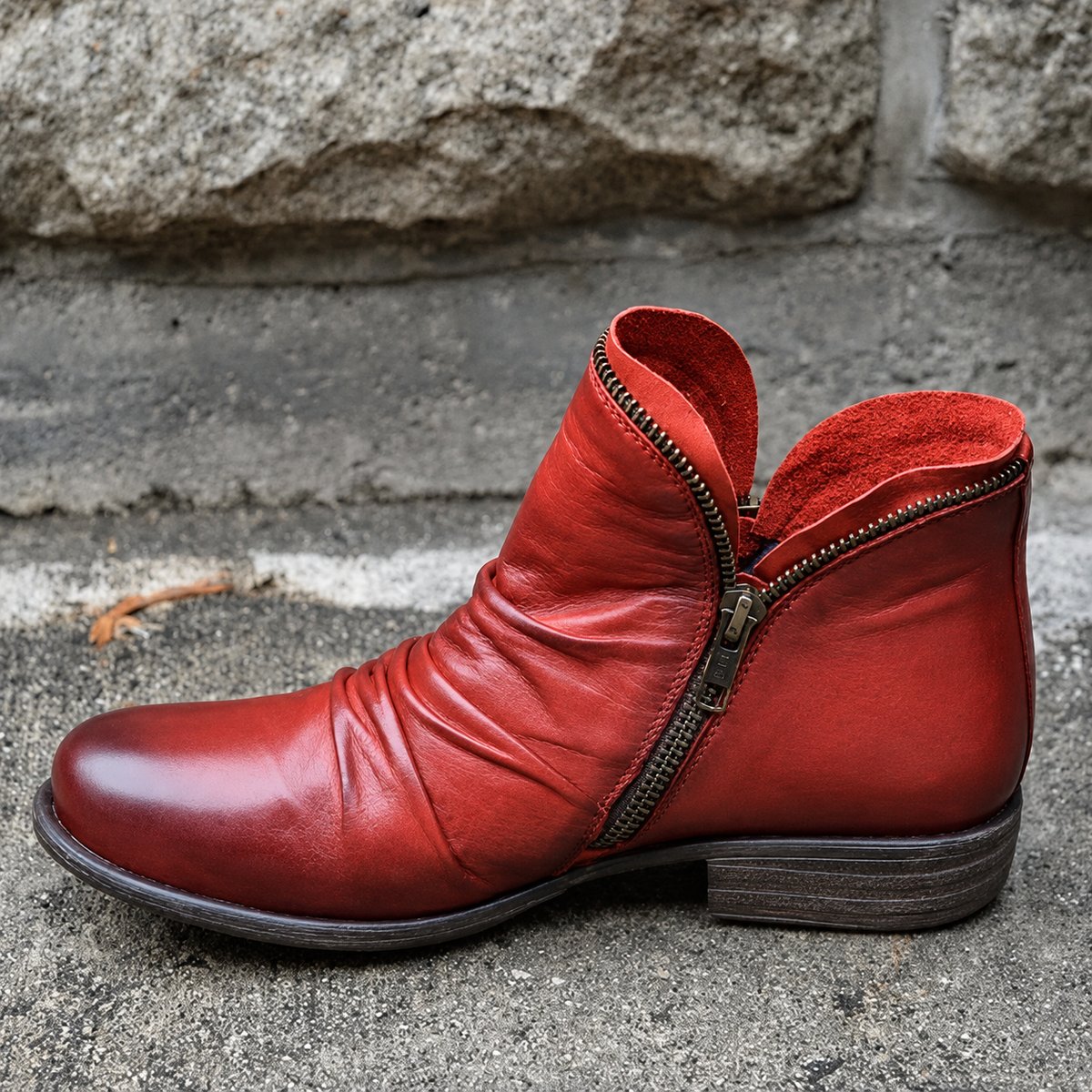 Julie - Stilvolle Stiefeletten mit Reißverschluss