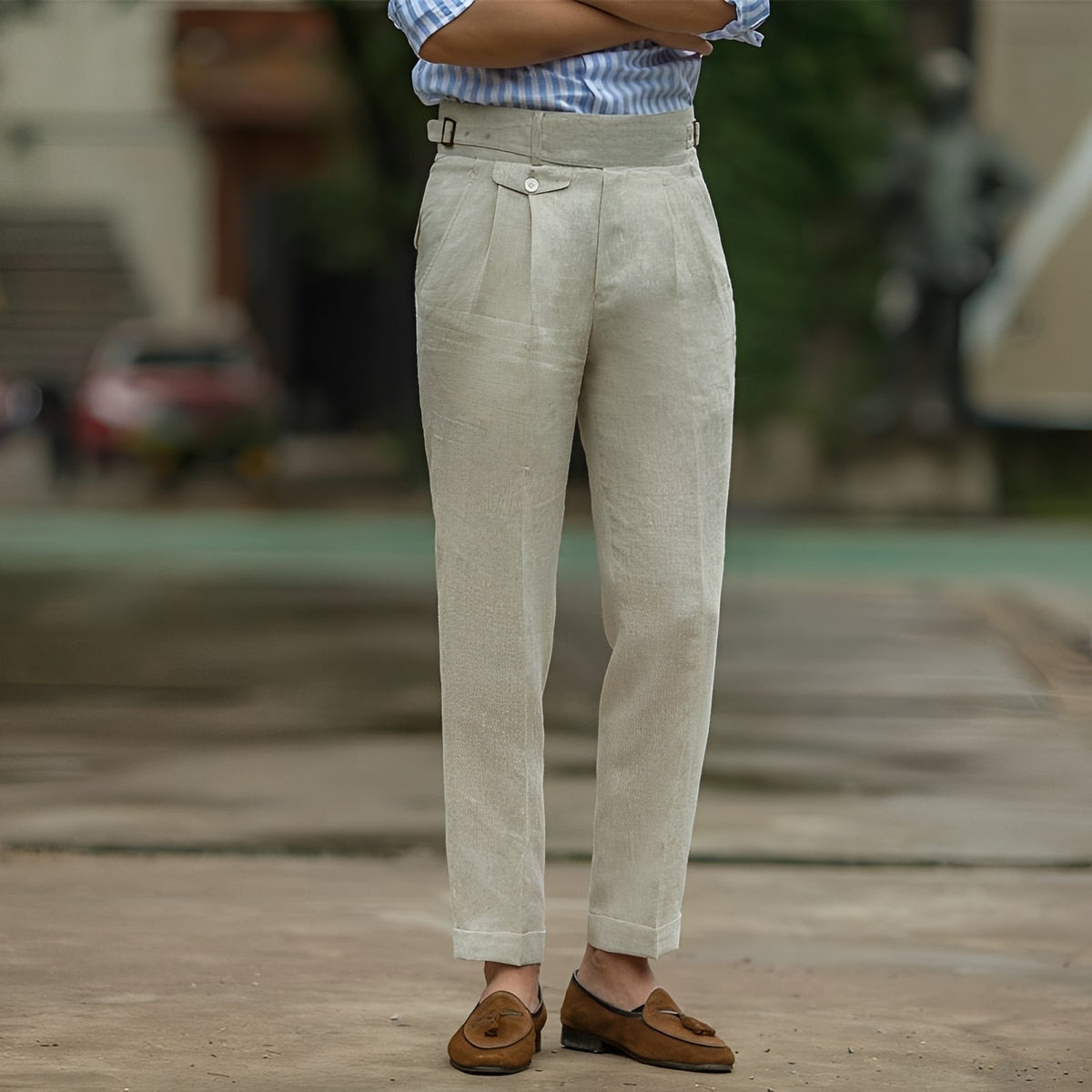 Randall - Hose mit hoher Taille für einen schicken Look