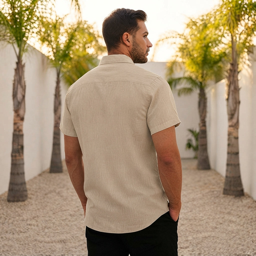 Lewys - Angenehmes Poloshirt mit Knöpfen
