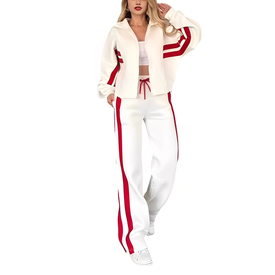Maddie - Elegantes zweiteiliges Sportset für Frauen