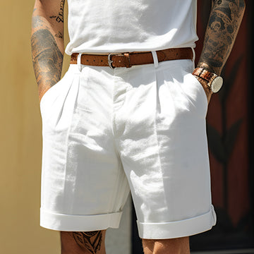 Adrian - Lässige, gerade geschnittene Shorts für Herren