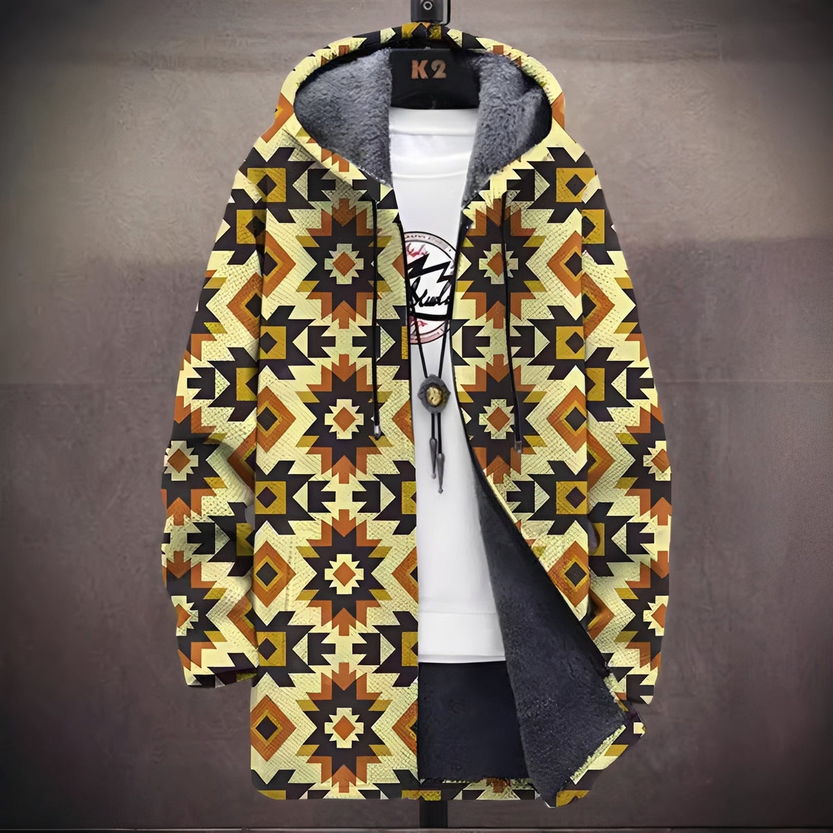 Romy - Stilvoller bedruckter Hoodie für Männer