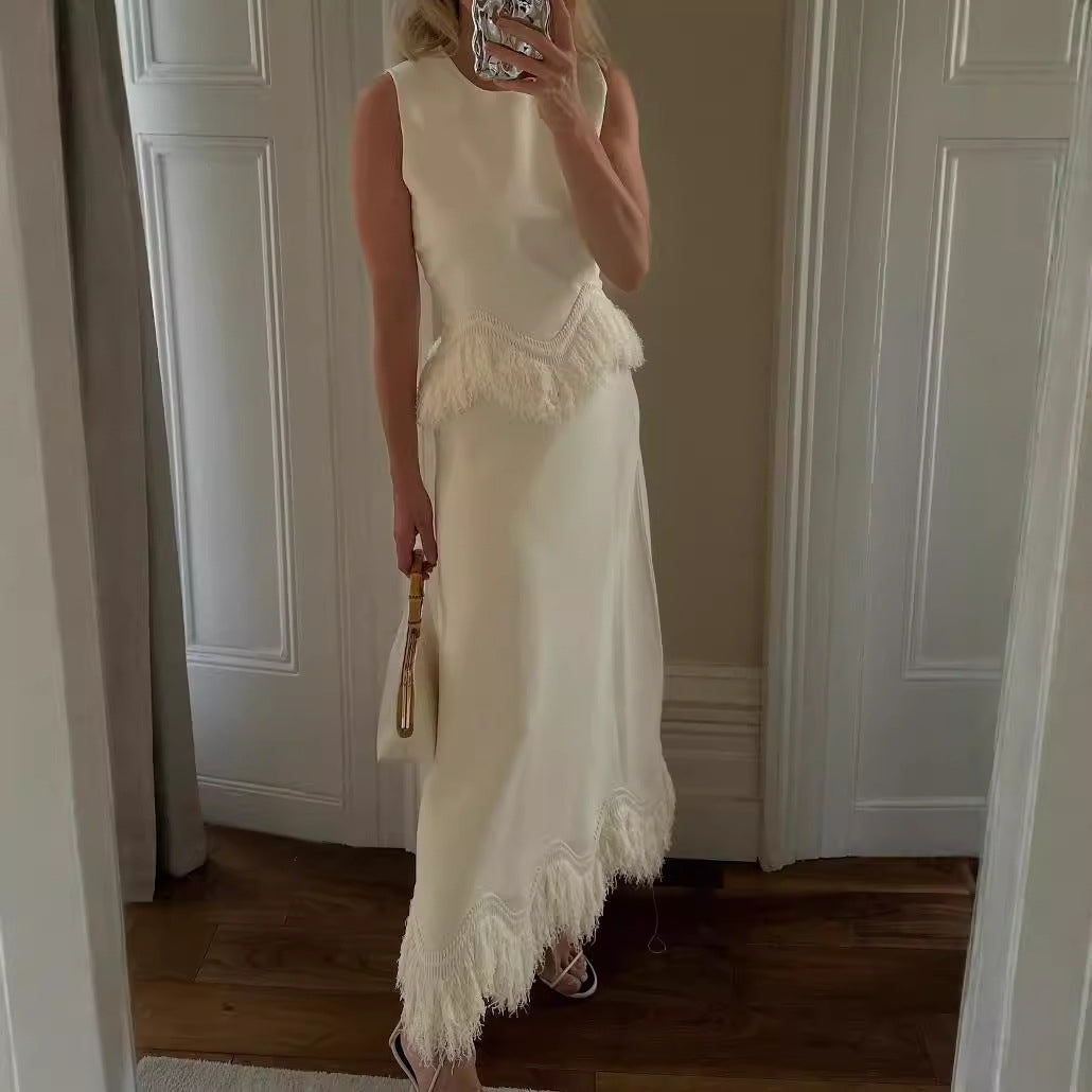 Marjorie - Elegantes ärmelloses Set
