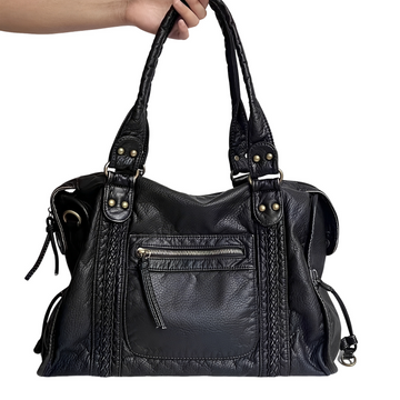 Hollie - Lässige Handtasche mit Reißverschluss für Damen