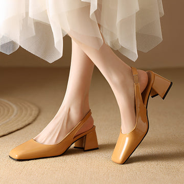Kristen - Modische Schuhe mit eckigen Absätzen