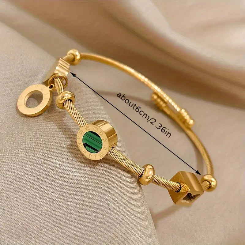 Rhian – Signaturarmband in Gold