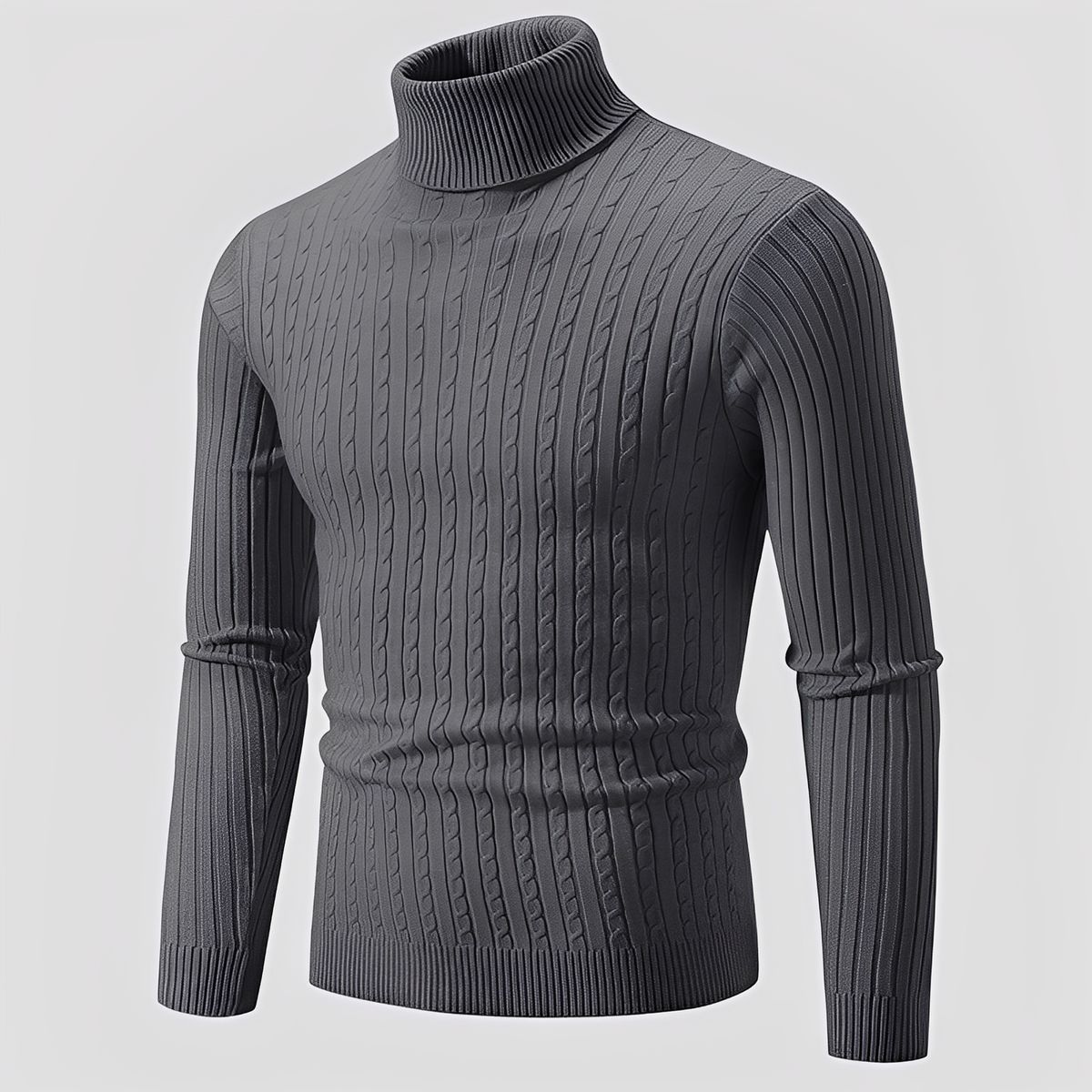 Devin - Behaglicher und wärmender Rollkragenpullover