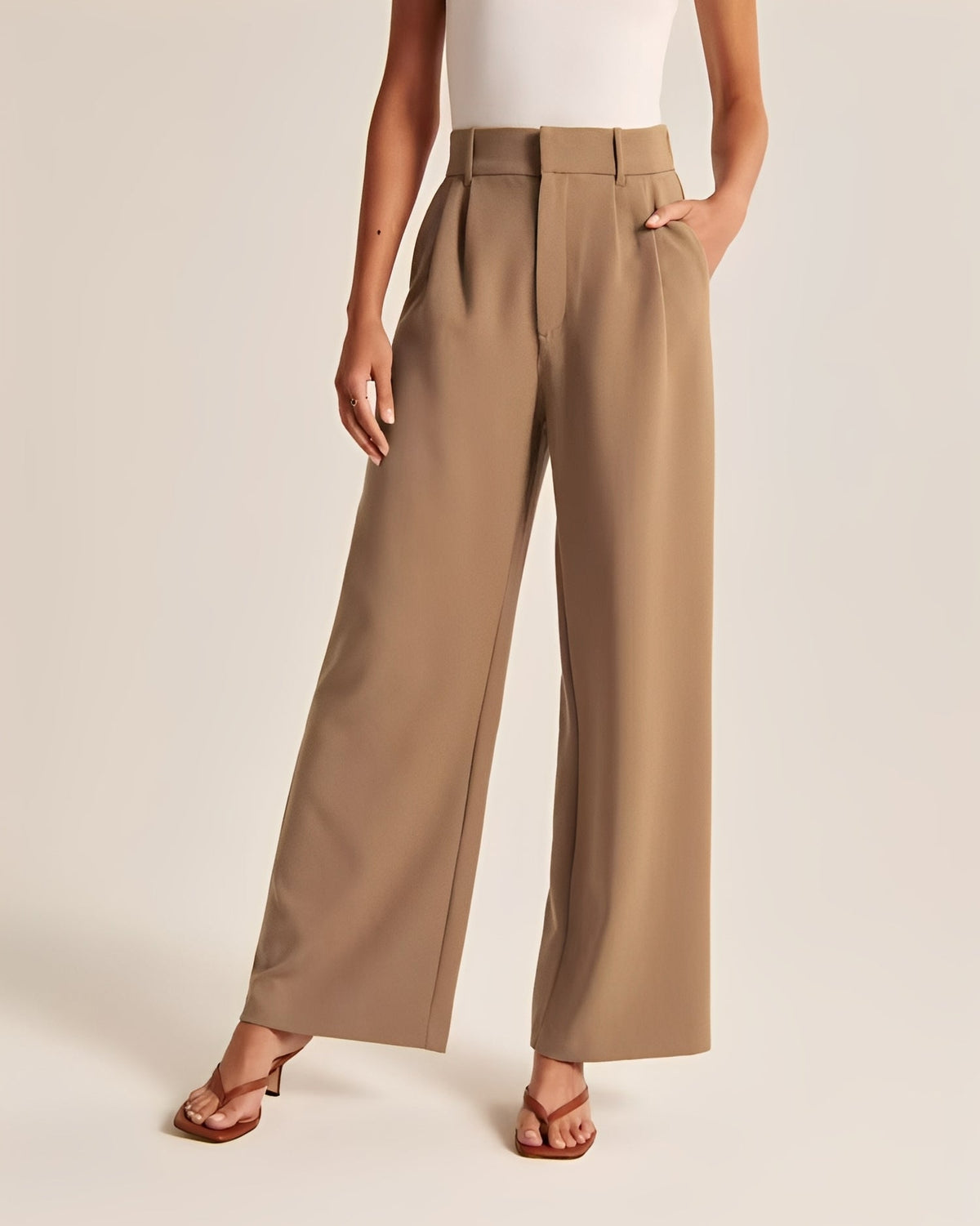 Ruth - Elegante Damenhose mit weitem Bein