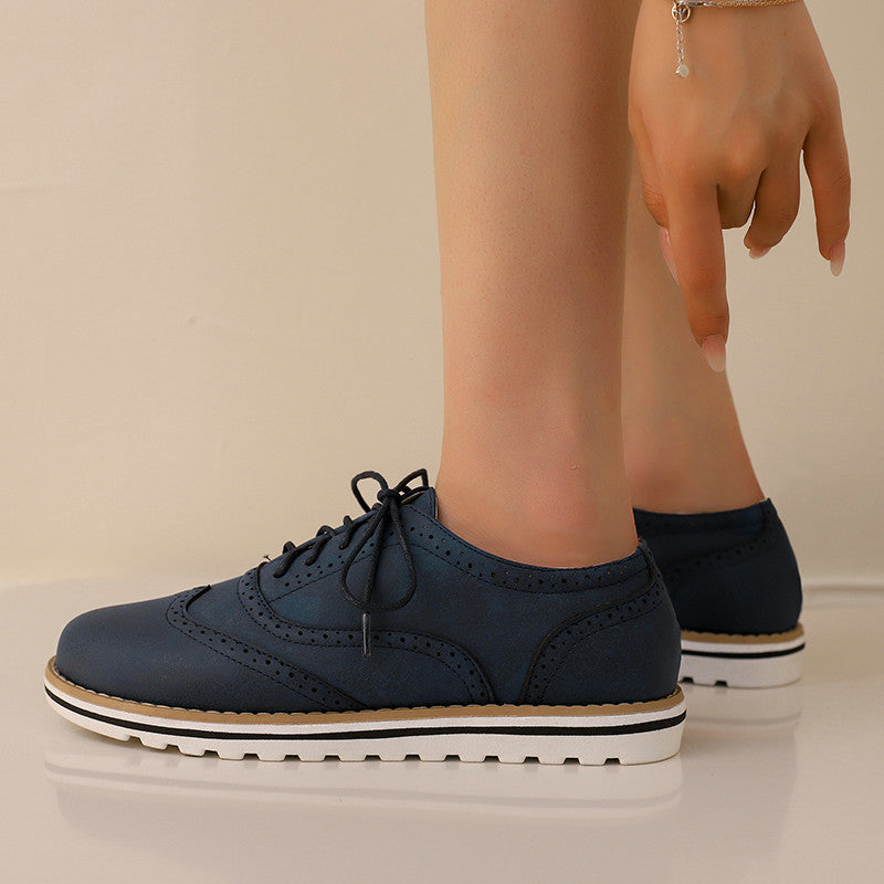 Sloane - Oxford-Schnürer mit Cut-Out-Details