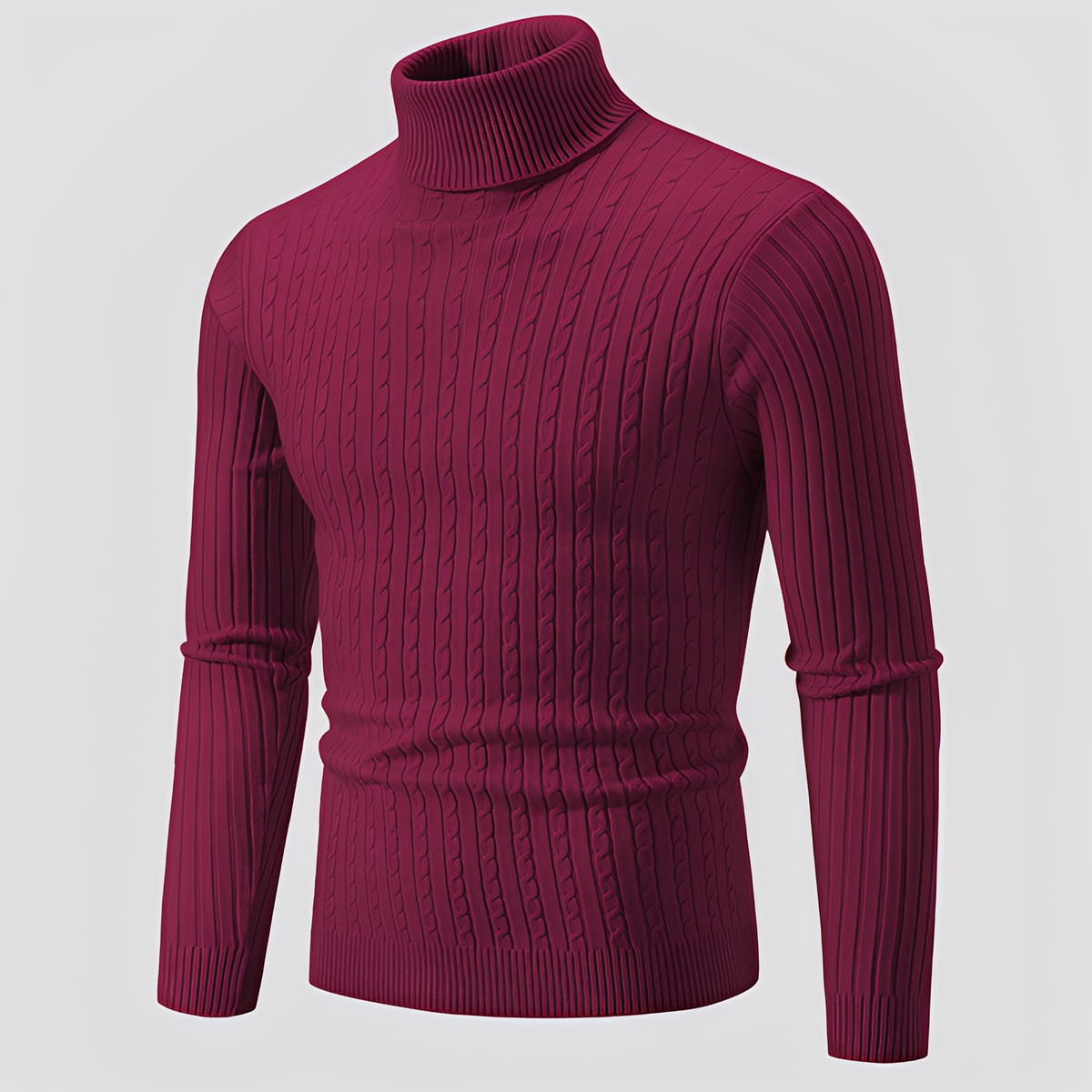 Devin - Behaglicher und wärmender Rollkragenpullover