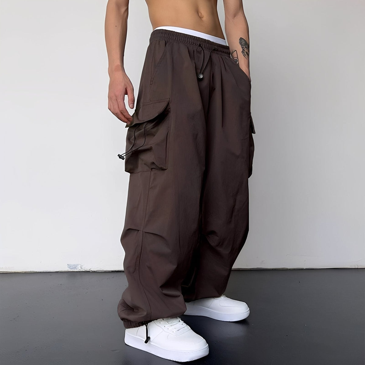 Kaleb - Modische Cargo-Hose im lockeren Schnitt
