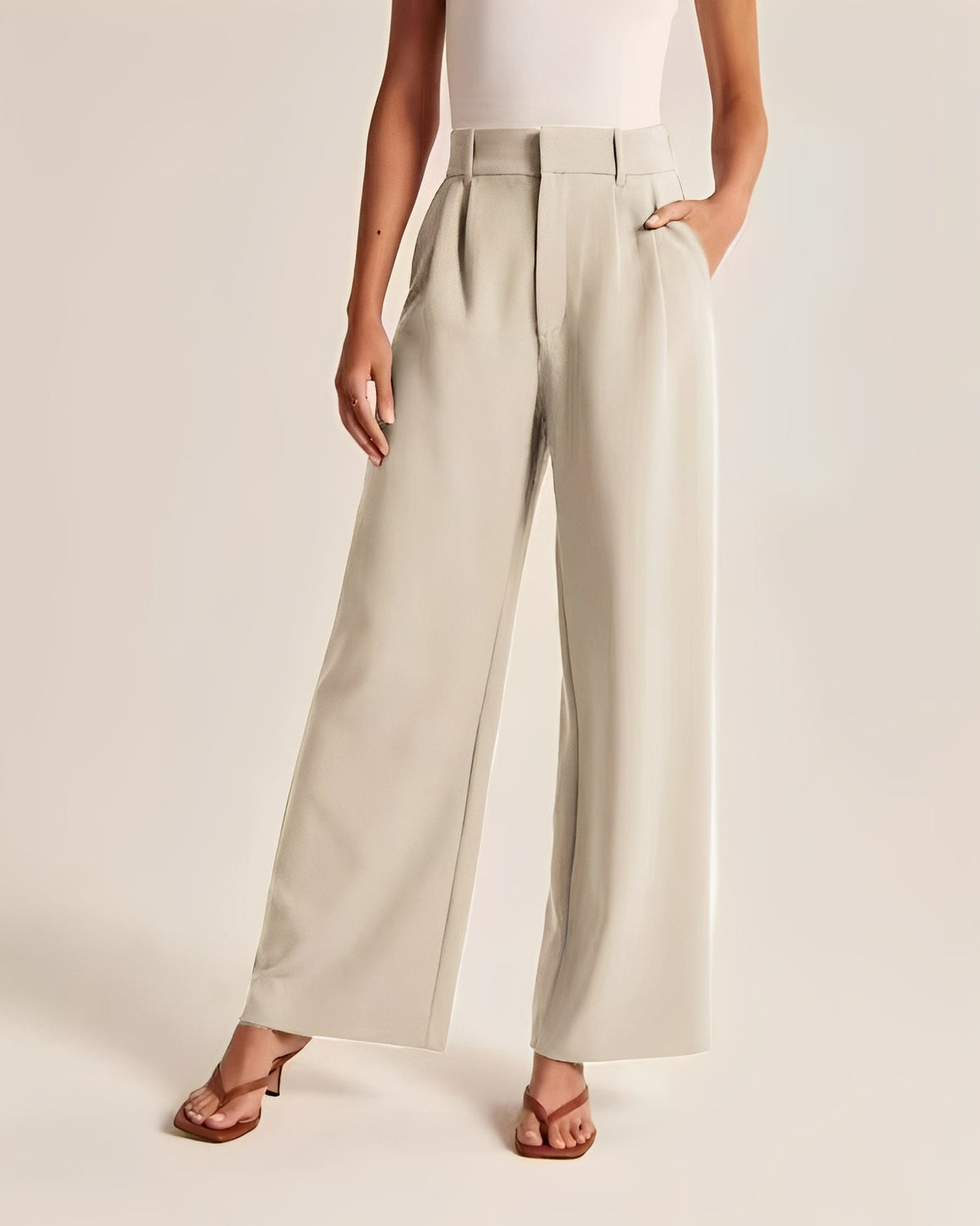 Ruth - Elegante Damenhose mit weitem Bein