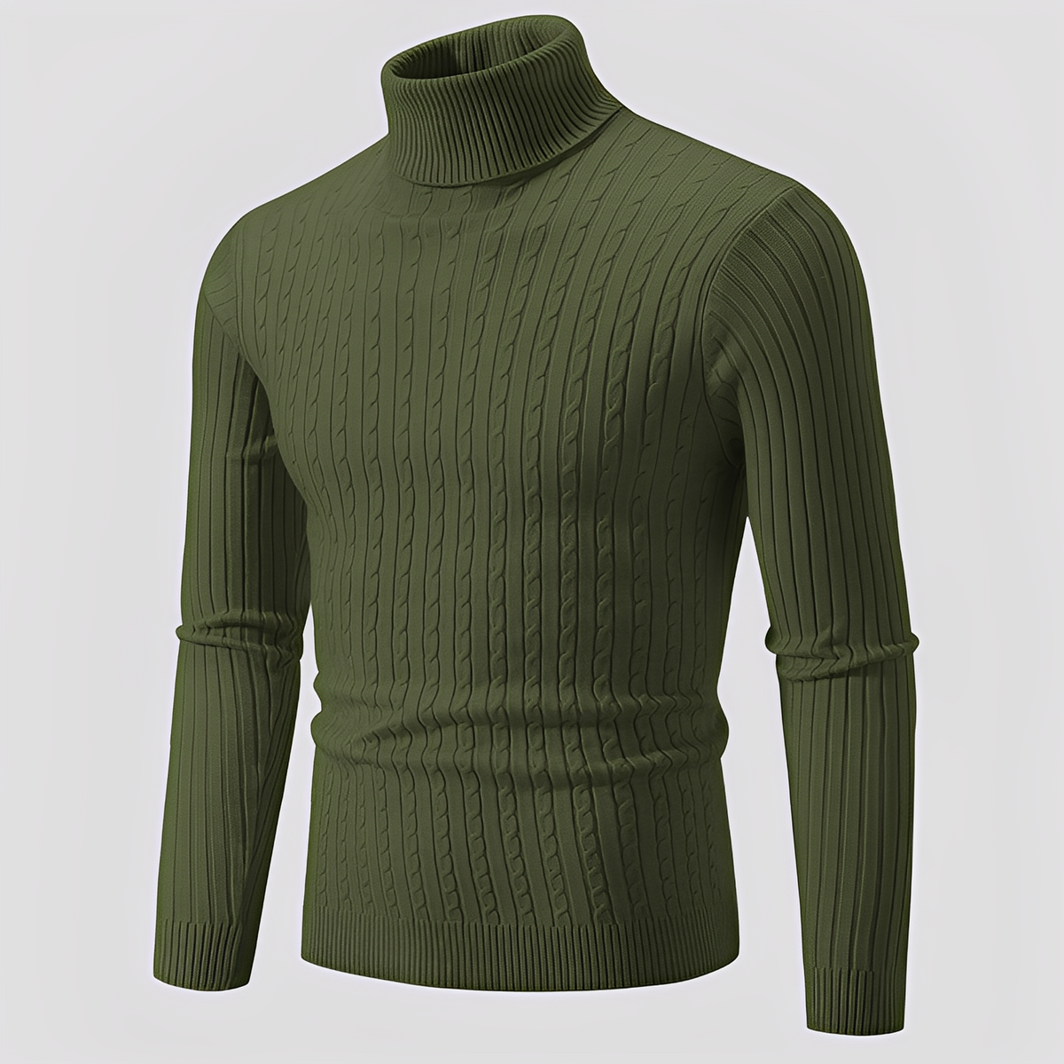 Devin - Behaglicher und wärmender Rollkragenpullover