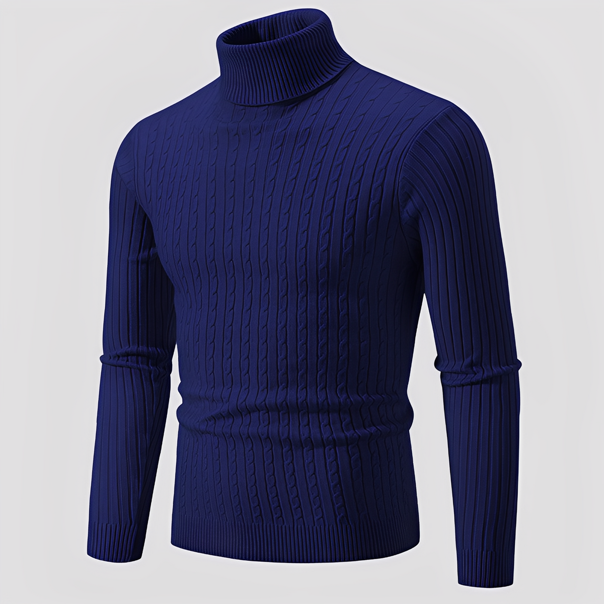 Devin - Behaglicher und wärmender Rollkragenpullover