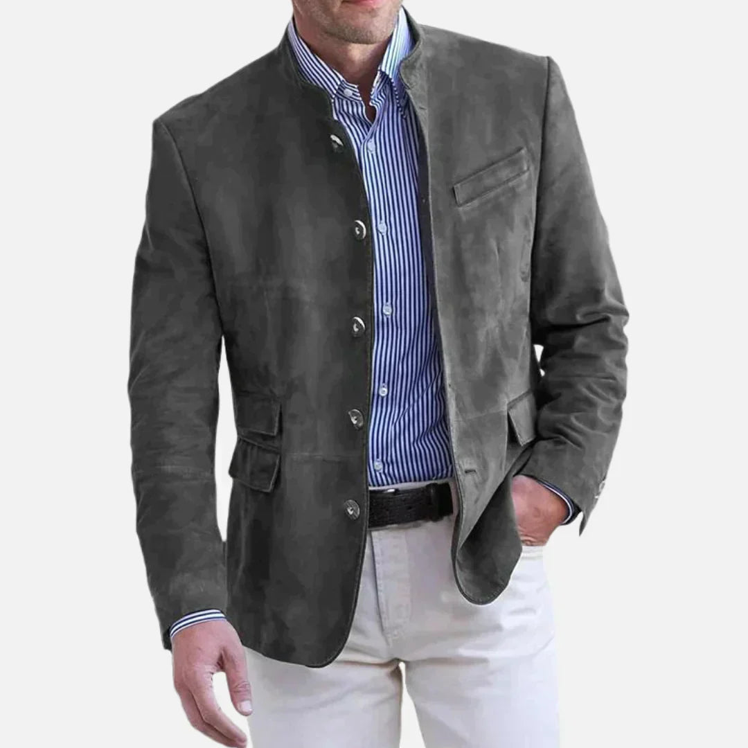 Zeitlose Eleganz – Klassische italienische Herrenjacke