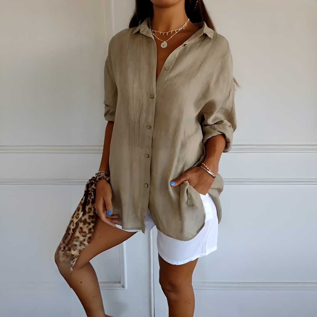 Shanelle - Trendige Damen-Sommerbluse