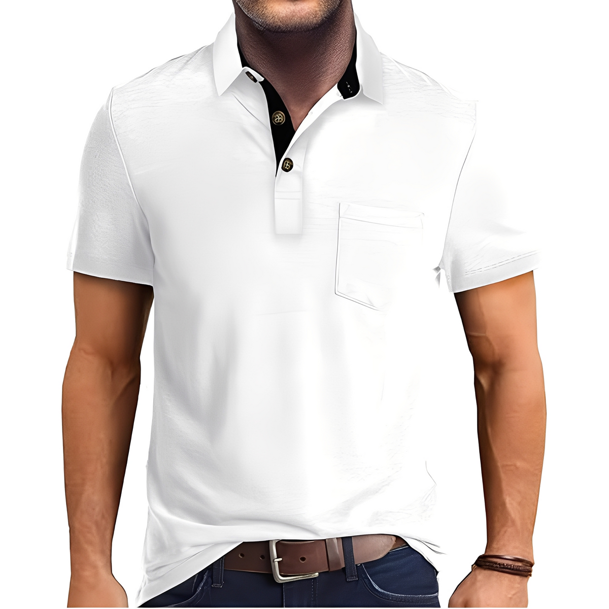 Abner - Poloshirt im traditionellen Design