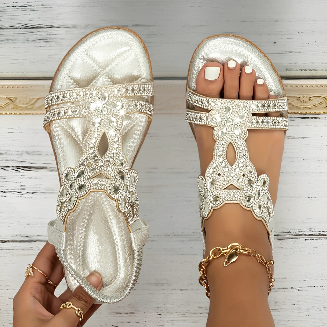 Rhian - Komfortable Boho-Sandalen