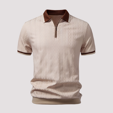 Bryn - Modisches Zip-Poloshirt
