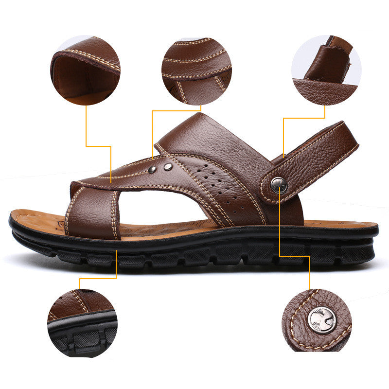 Robbie – Stilvolle Sandalen mit Riemen für Herren