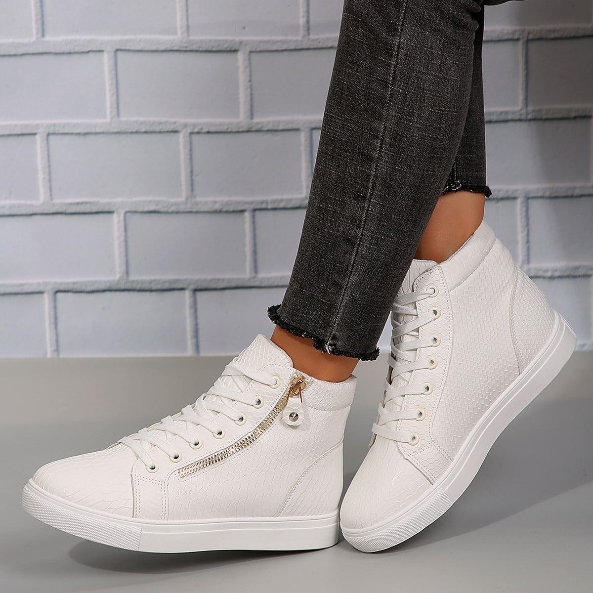 Daniella - Stilvolle Sneakers mit Reißverschluss für Damen