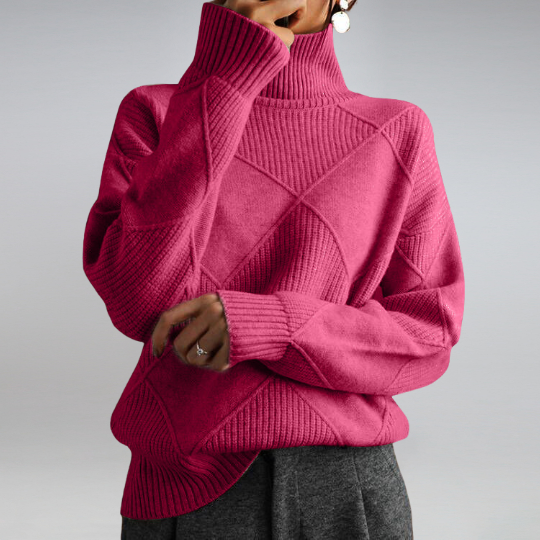 Camille - Eleganter und komfortabler Rollkragenpullover