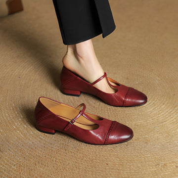 Aayan - Bequeme Flats mit Verschluss