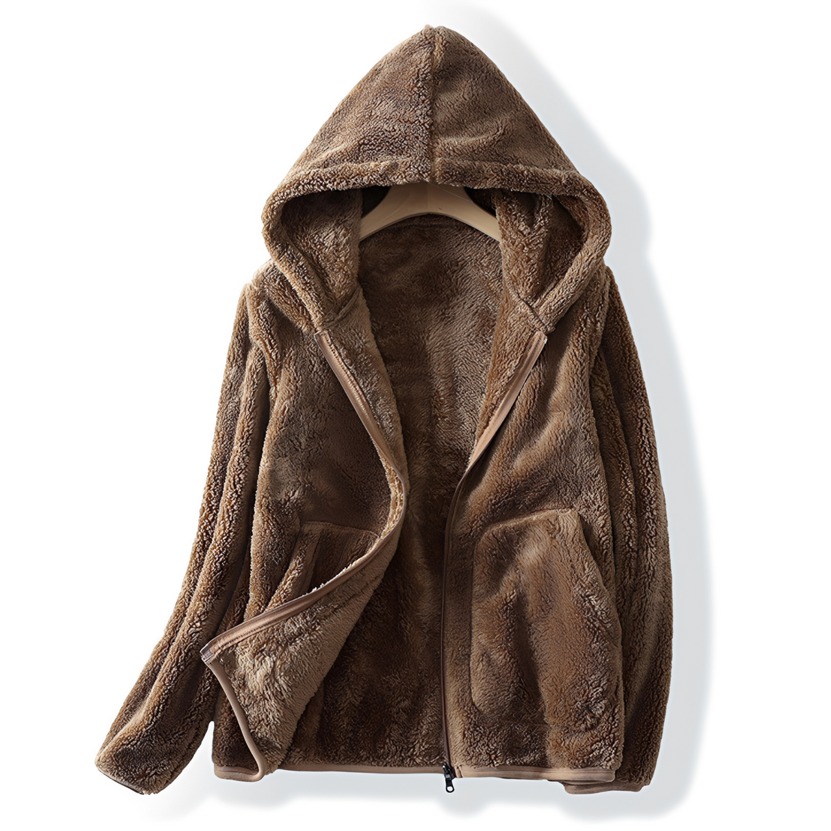 Gabriella - Warme, wattierte Fleecejacke für Damen