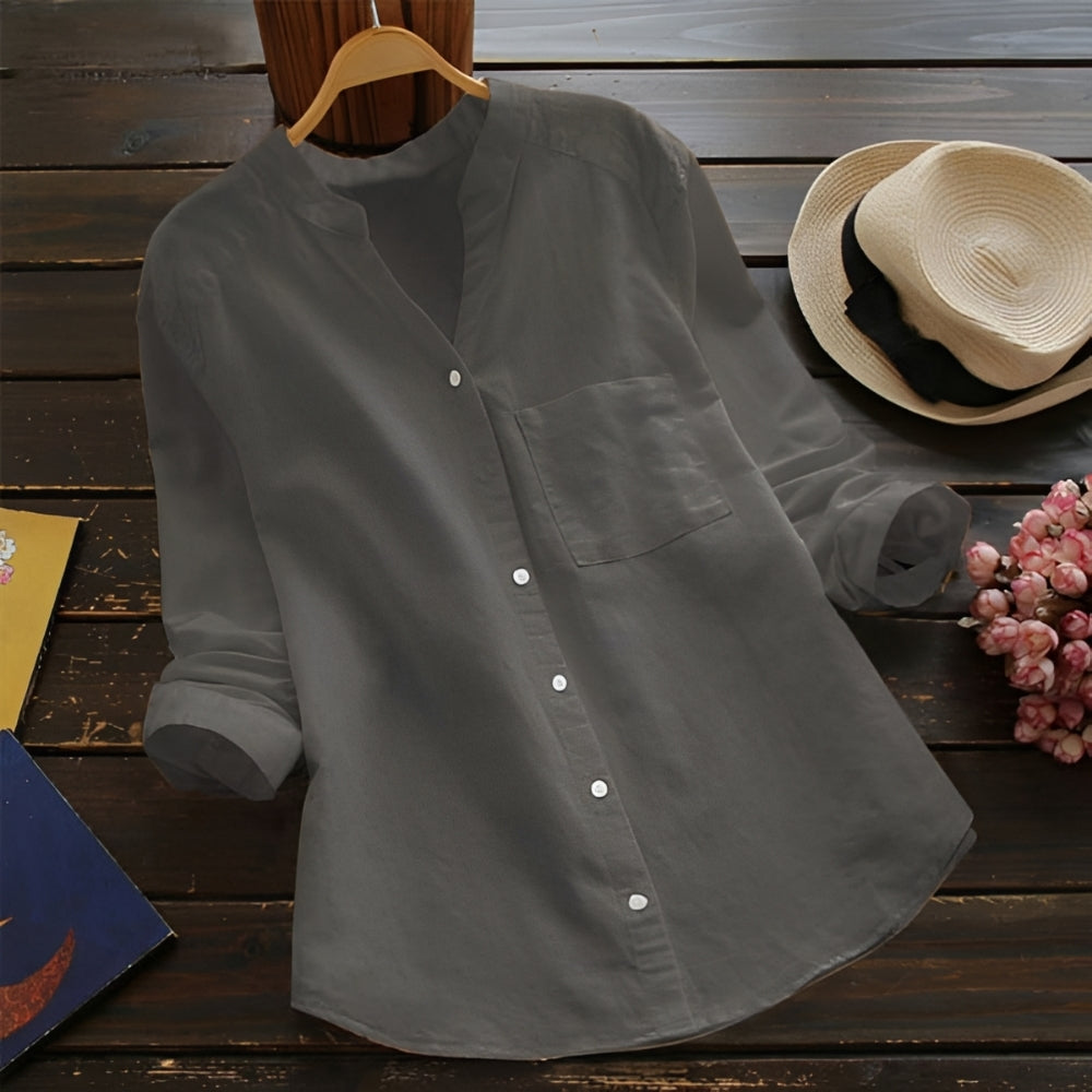 Venetia - Entspannte Bluse aus Komfortmaterial