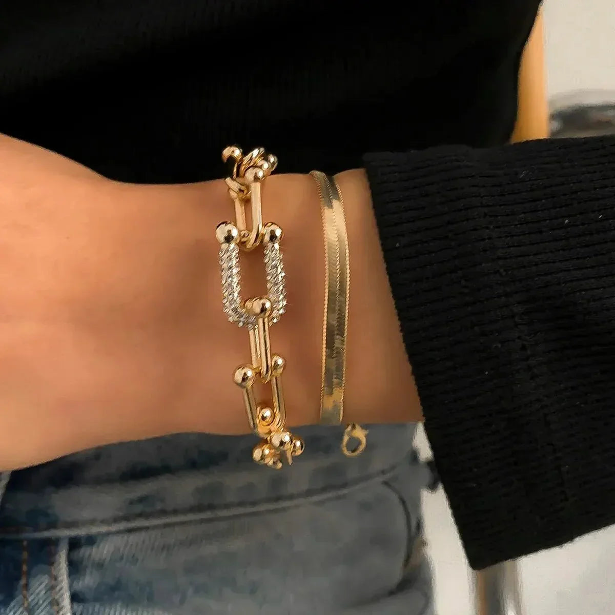 Maelys – Set aus Armbändern Kette & Schlange