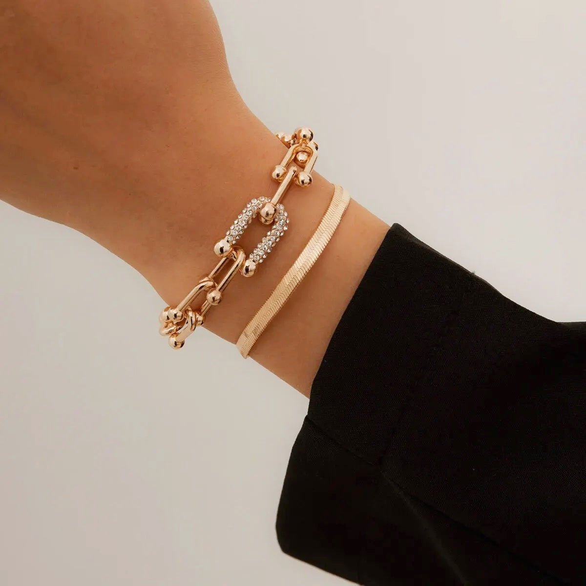 Maelys – Set aus Armbändern Kette & Schlange