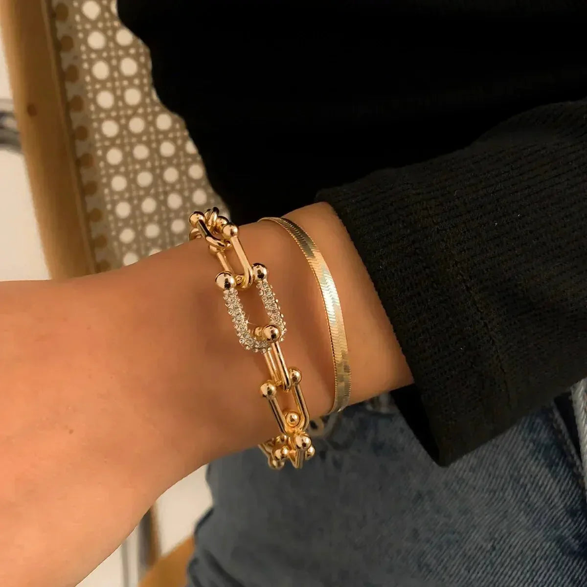 Maelys – Set aus Armbändern Kette & Schlange